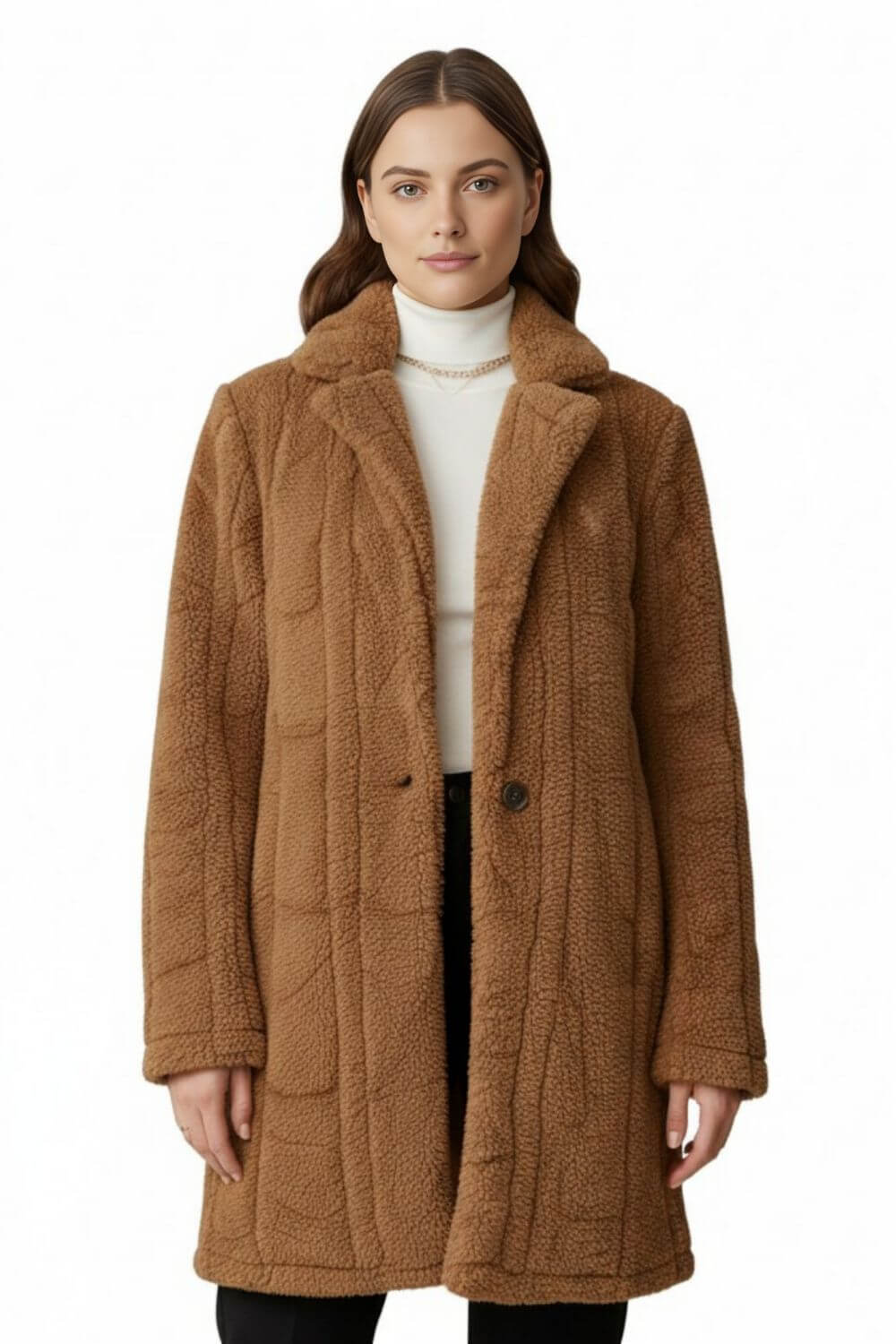 Caurelle | Women’s Textured Long Coat