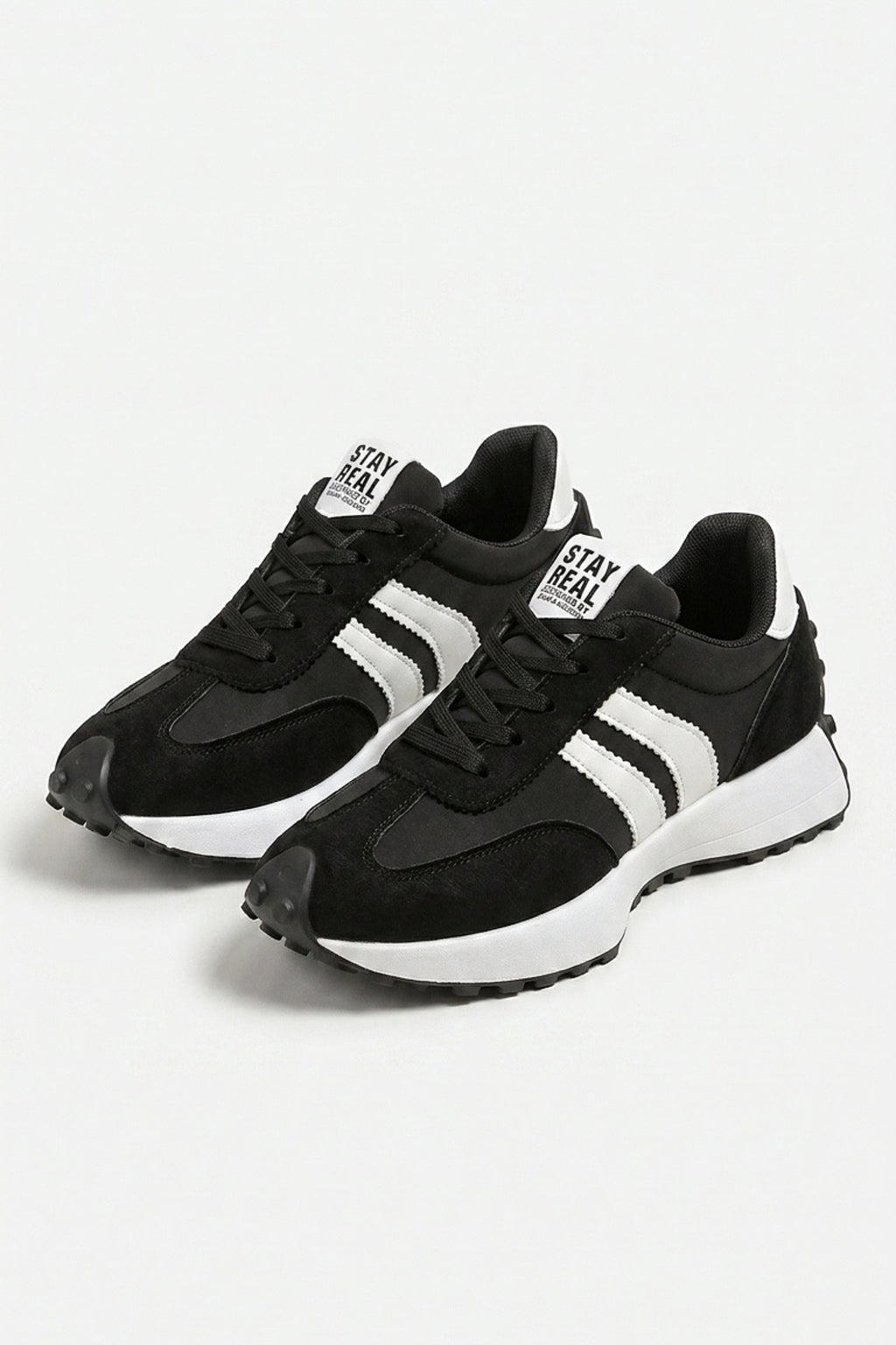 Women’s Casual Platform Retro Suede Trainers