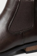 Men’s Winter Easy Wear Chelsea Boots with Polished Finish
