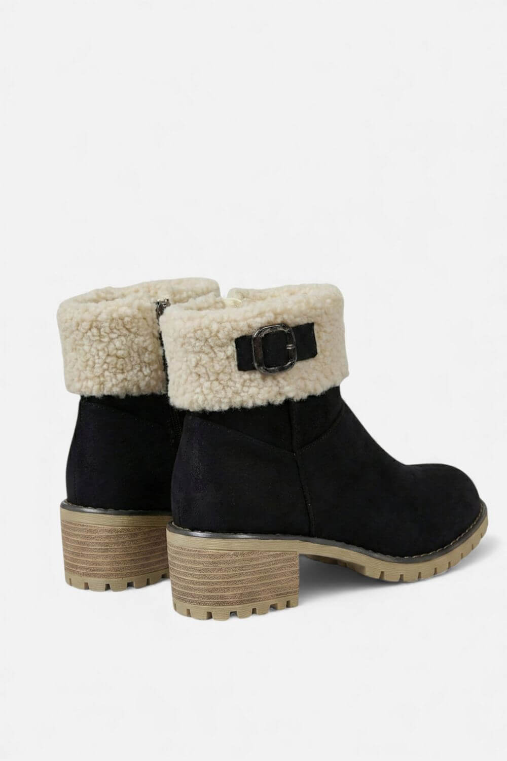 Caurelle | Women’s Shearling-Cuff Ankle Boots