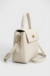 Women's Versatile Genuine Leather Satchel Crossbody Bag with Top Handle