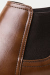 Men’s Easy On Leather Chelsea Boots Rounded Toe