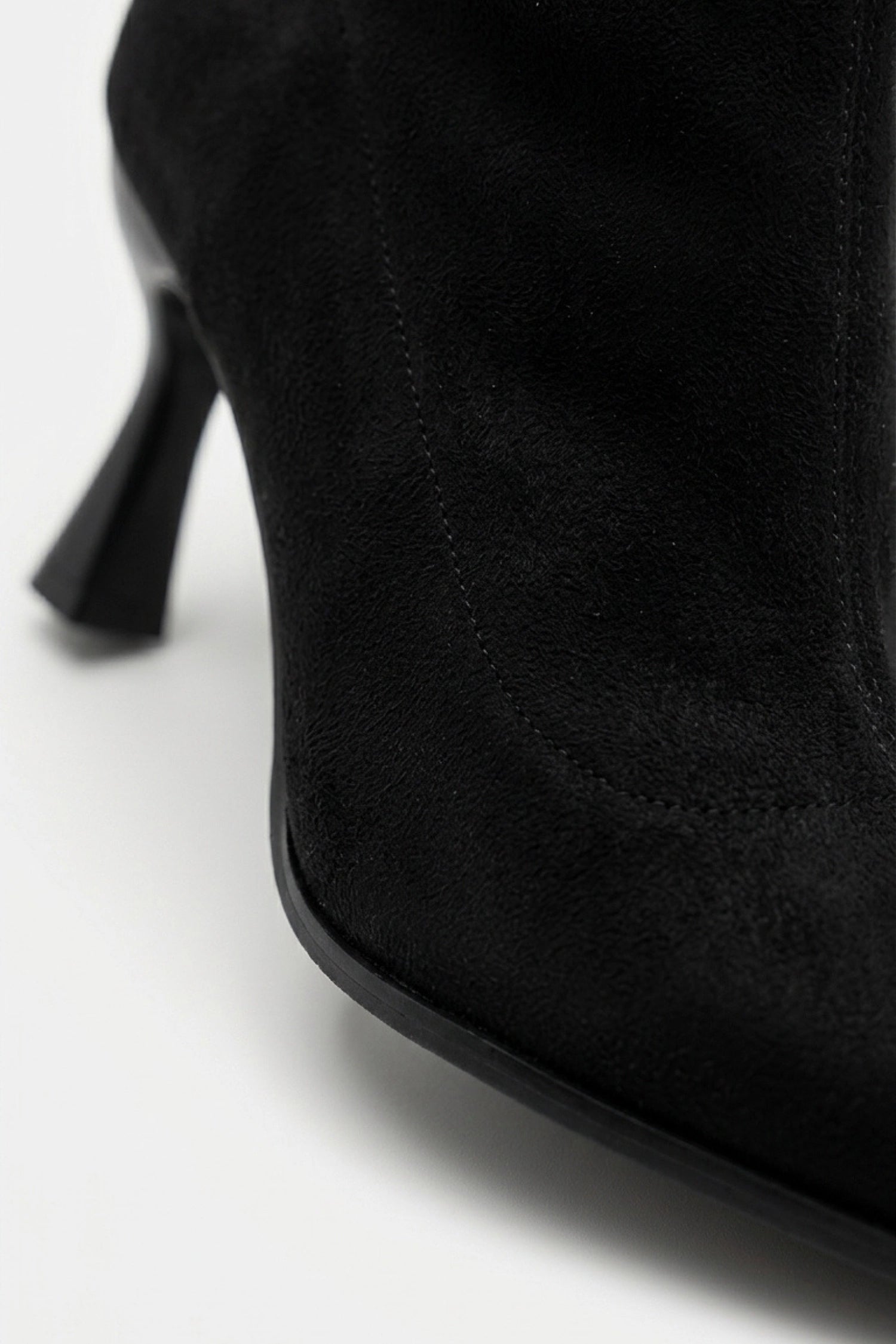 Women’s Winter Suede Pointed Toe High Heeled Ankle Boots