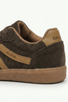 Women's Retro Gum Sole Trainers Lace Up