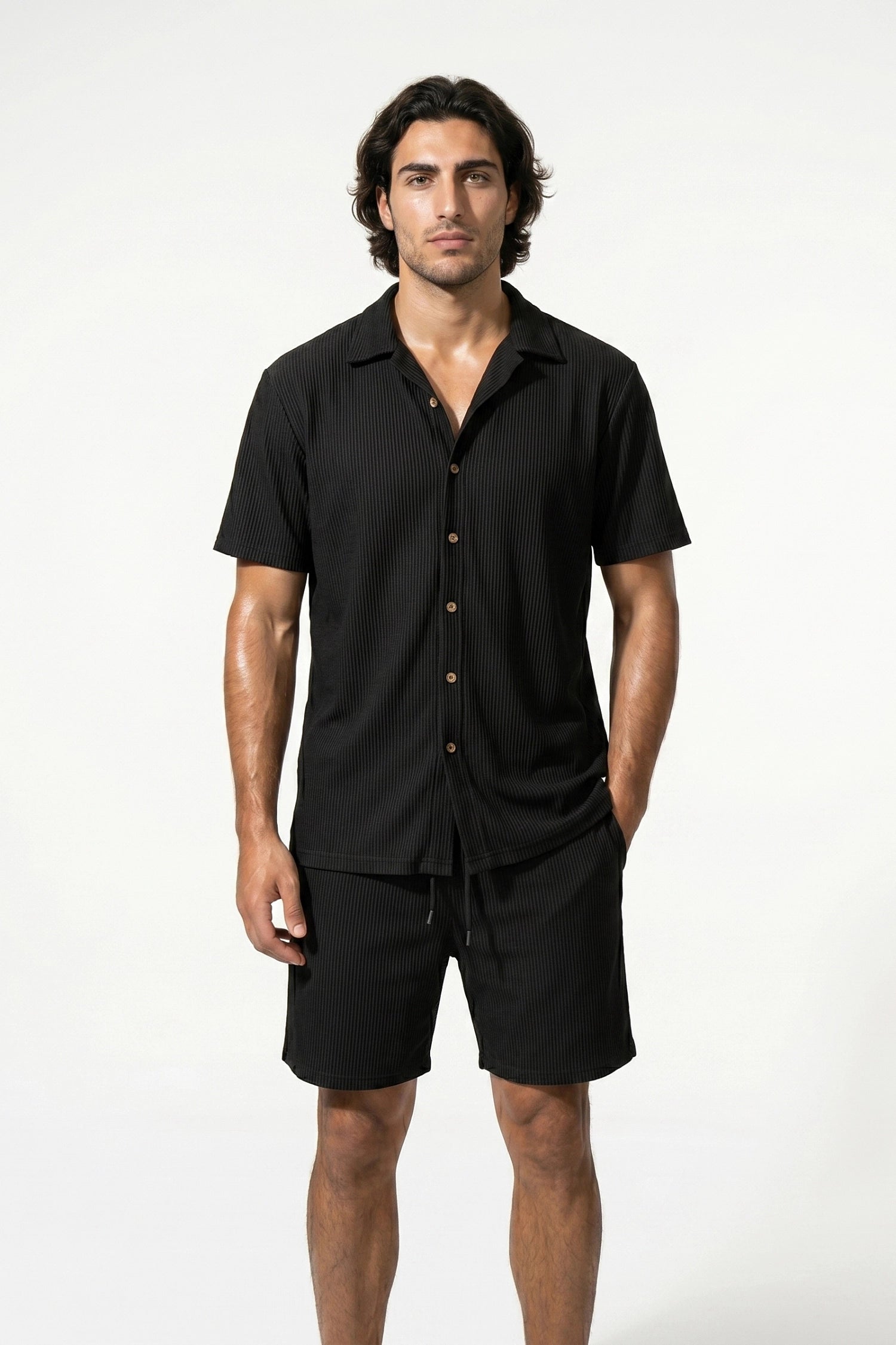 Caurelle | Men’s Shirt and Shorts Set Style Summer Wear