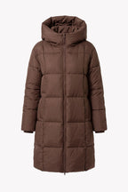 Women’s Winter Warm Longline Puffer Coat with Hood
