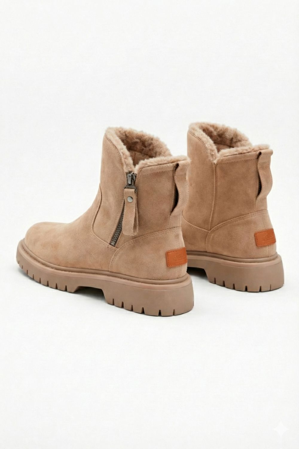 Caurelle | Women’s Plush Faux Fur Lined Winter Ankle Boots