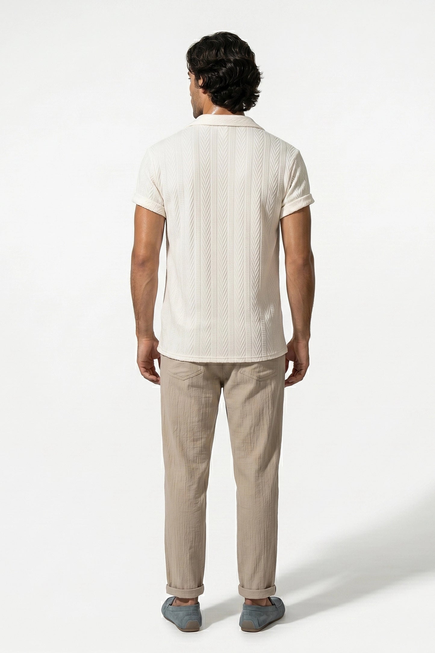 Caurelle | Men’s Linen Shirt and Trousers Set Relaxed Summer Elegance