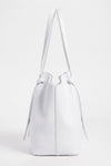 Women's Spacious Leather Shoulder Tote Bag