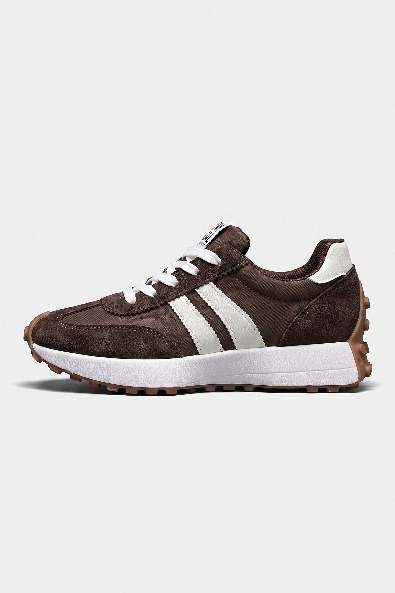 Women’s Casual Platform Retro Suede Trainers