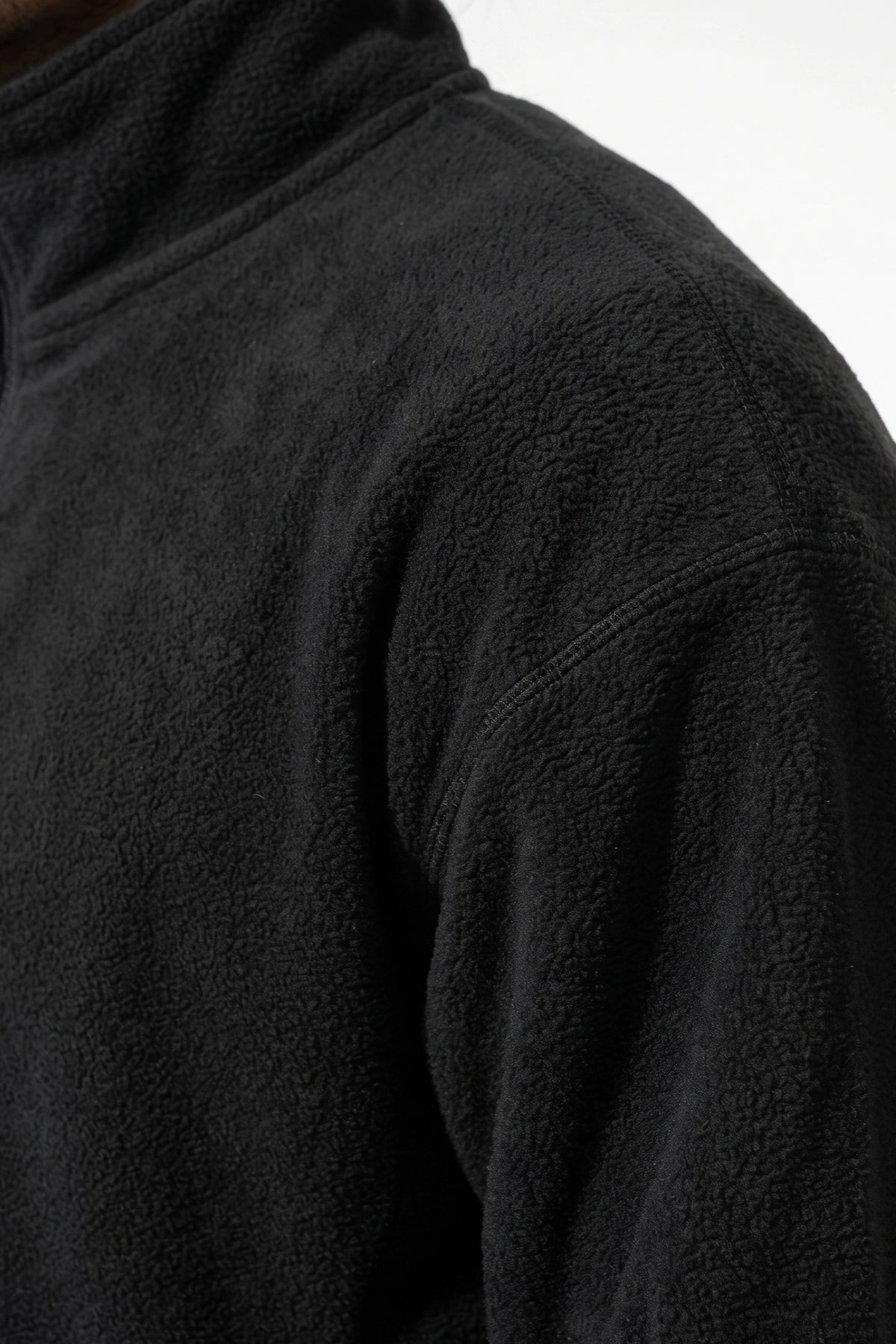 Men’s Winter Warm Fleece Cardigan Stand Collar Full Zip