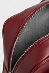 Women's Spacious Leather Shoulder Bag with Double Handle