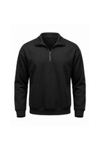 Men's Winter Comfortable Quarter Zip Jumper Relaxed Fit