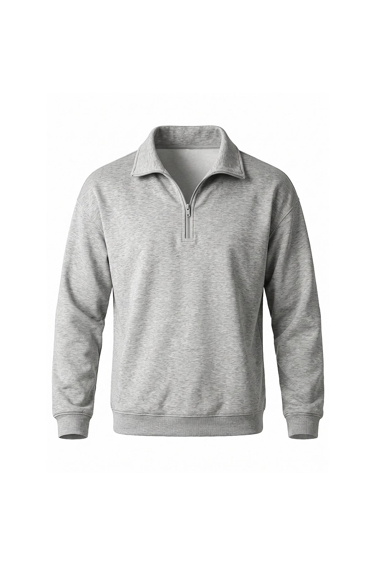 Men's Winter Comfortable Quarter Zip Jumper Relaxed Fit