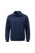 Men's Winter Comfortable Quarter Zip Jumper Relaxed Fit