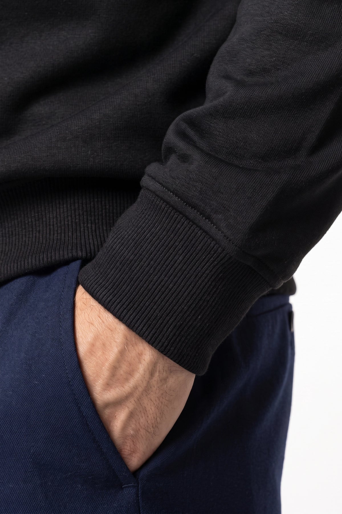 Men's Winter Comfortable Quarter Zip Jumper Relaxed Fit