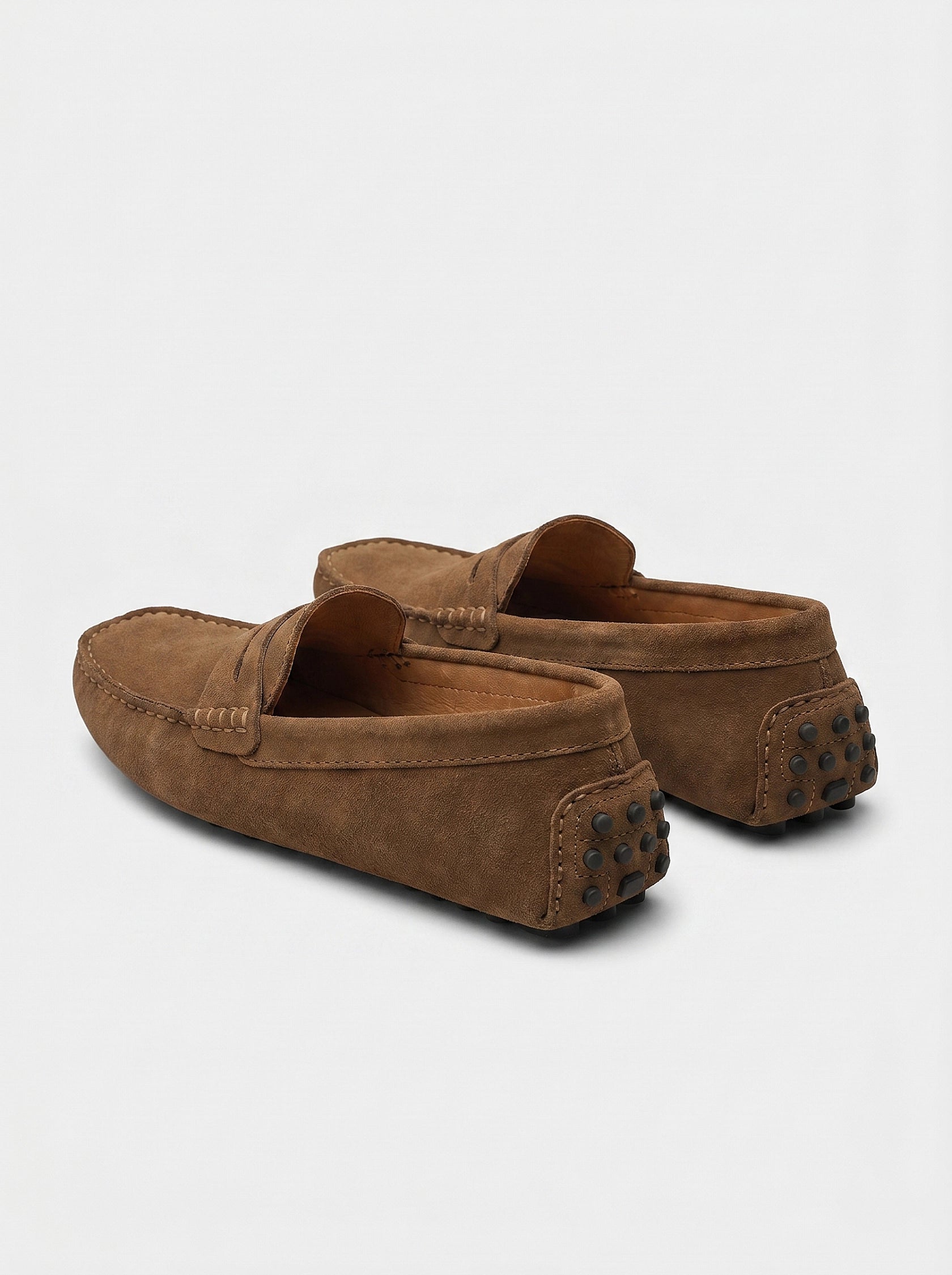 Caurelle | Men’s Boat Loafers Soft Suede Look