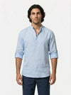 Caurelle | Men’s Linen Style Shirt Lightweight Summer Comfort