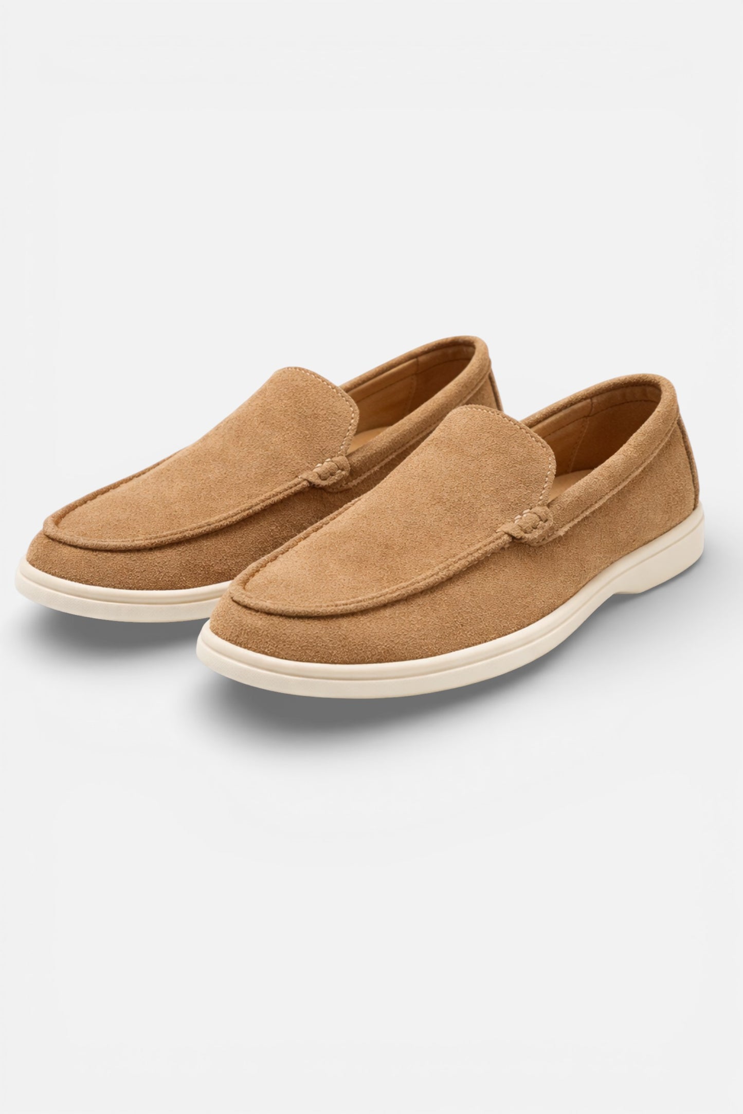 Caurelle | Men’s Faux Suede Loafers - Everyday Dressing