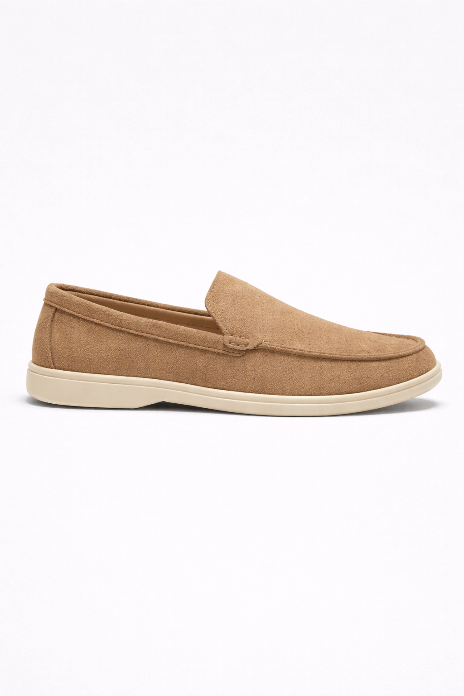 Caurelle | Men’s Faux Suede Loafers – Spring Classic