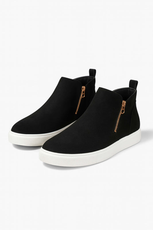 Caurelle | Women’s Minimalist Side-Zip Ankle Boots