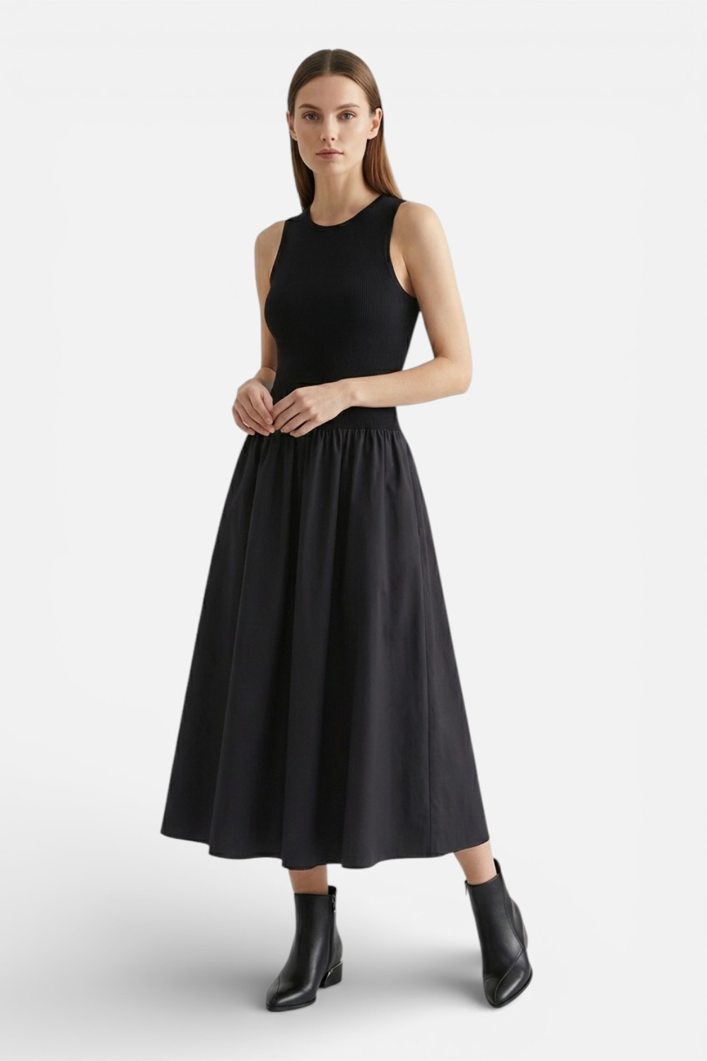 Caurelle | Women's Sleeveless Long Maxi Summer Dress - Elegance in Every Detail