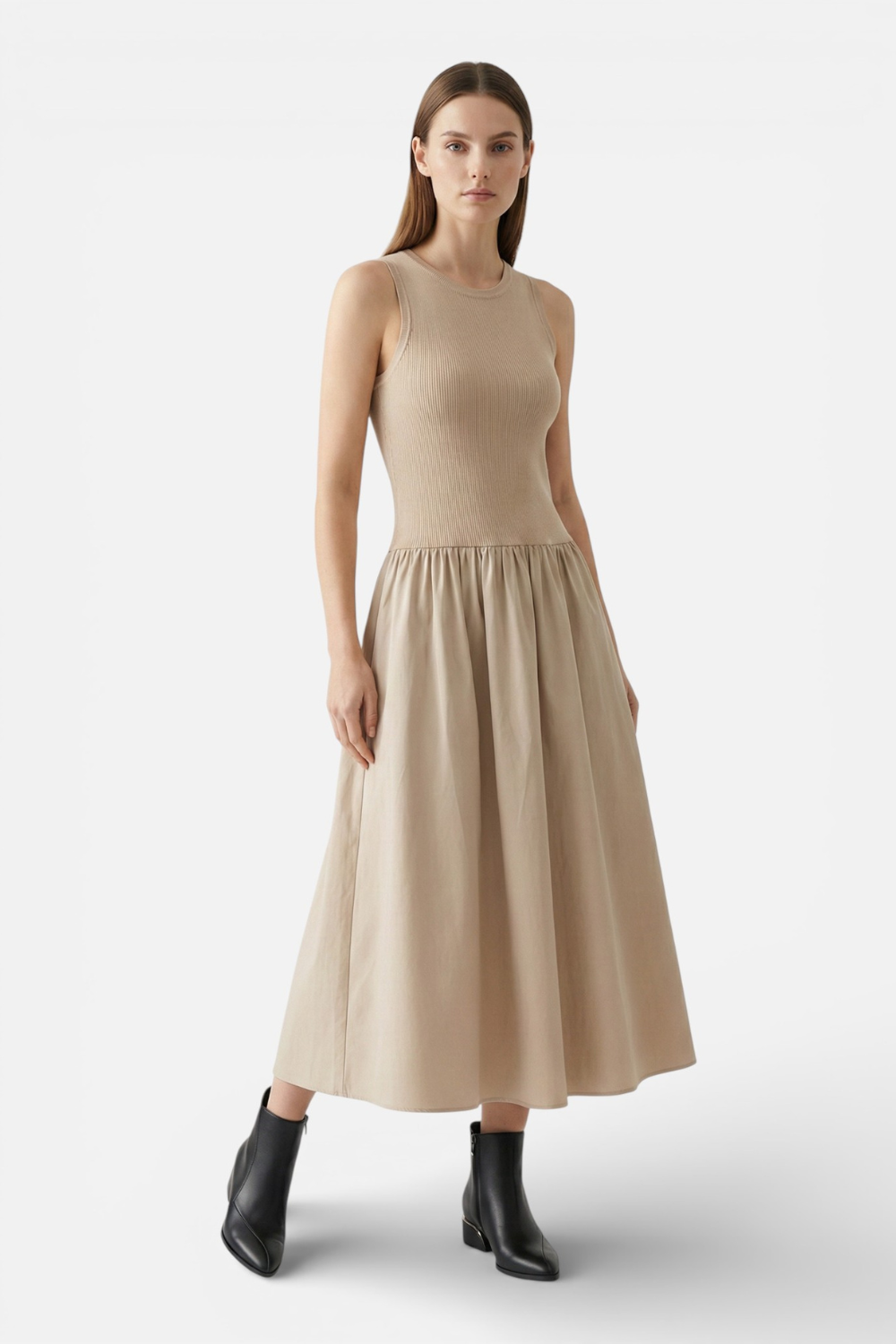 Caurelle | Women's Sleeveless Long Maxi Summer Dress - Elegance in Every Detail