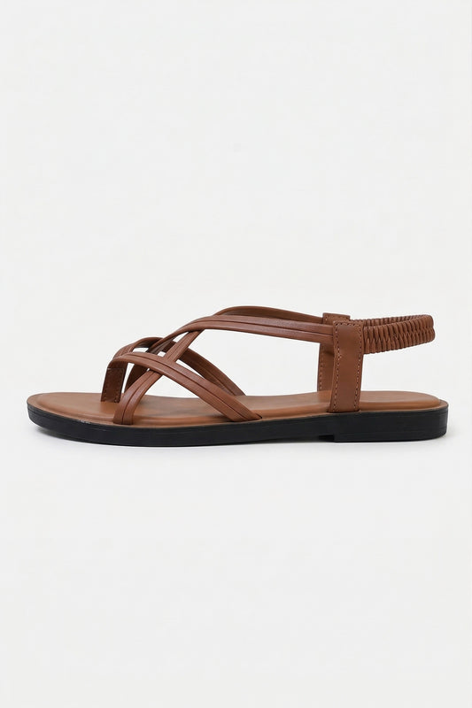 Caurelle | Women’s Cross-Strap Flat Sandals