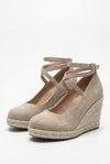 Caurelle | Women’s Elegant Ankle-Strap Wedges