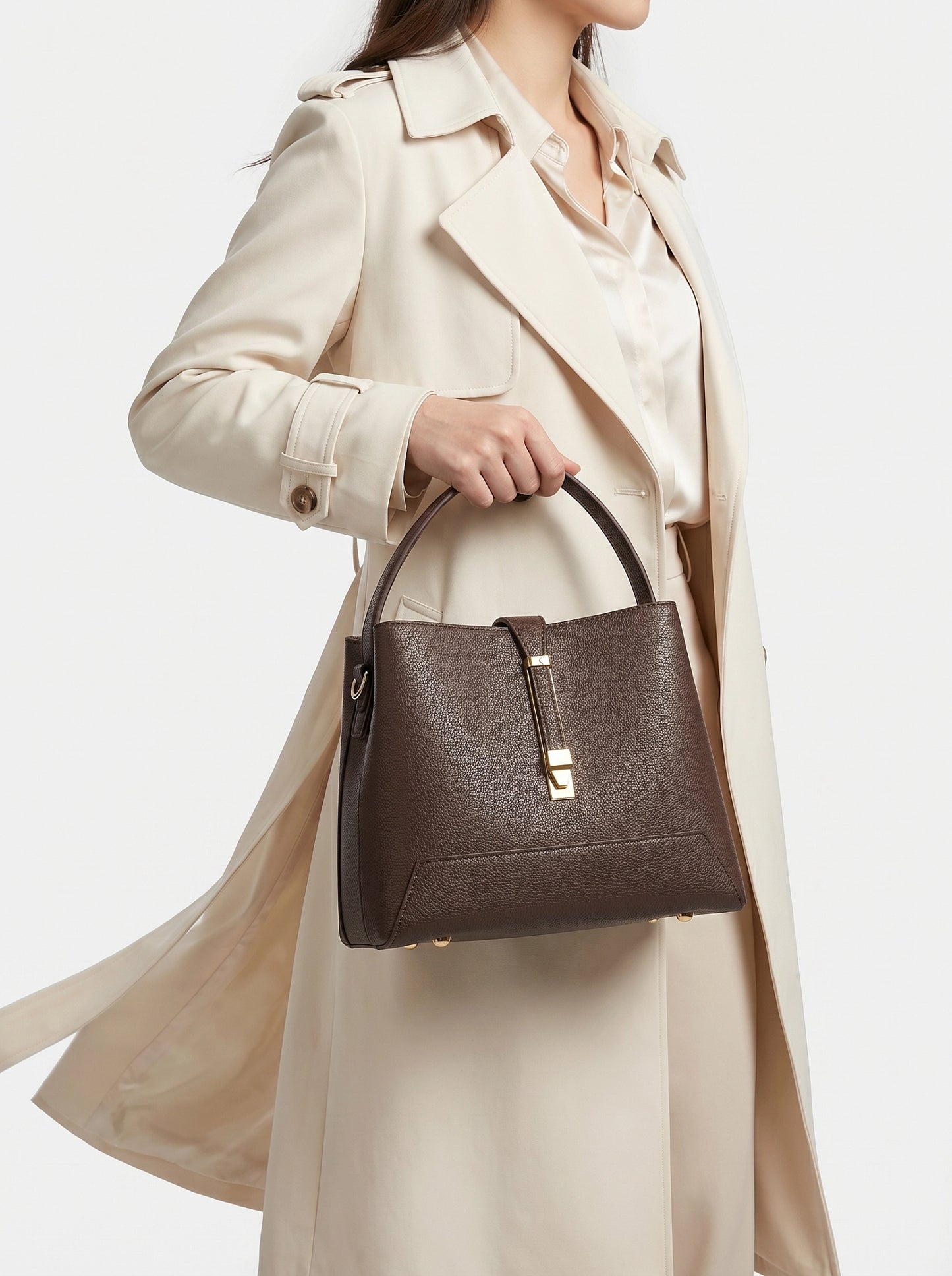 Caurelle | Women’s Glossy Bucket Handbag