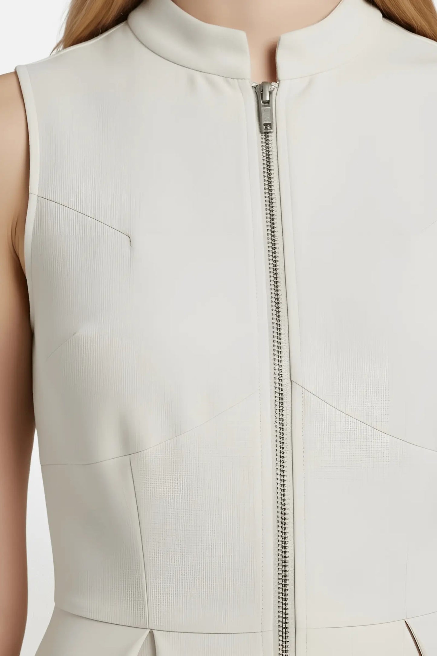 Caurelle | Women’s Pleated Sleeveless Maxi Dress