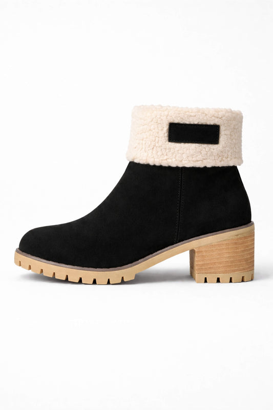 Caurelle | Women’s Shearling-Cuff Ankle Boots