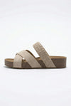 Caurelle | Women’s Wood-Grain Platform Sandals