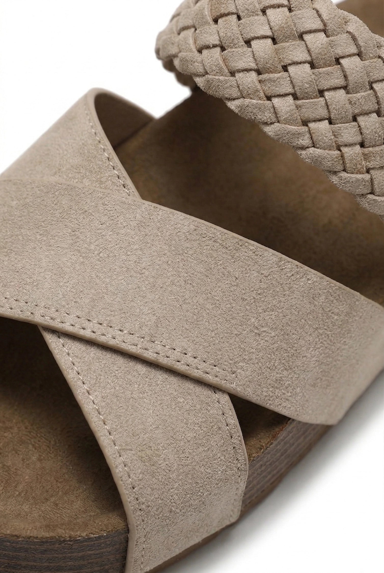 Caurelle | Women’s Wood-Grain Platform Sandals