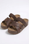 Caurelle | Women’s Wood-Grain Platform Sandals