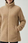 Caurelle | Women’s Zip-Up Teddy Coat – Winter Casual Outerwear