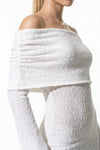 Caurelle | Elegant Long Sleeve Knit Mini Dress