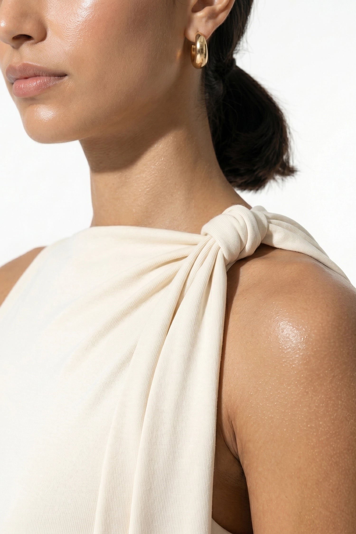 Caurelle | Elegant Patchwork Bodycon Maxi Dress