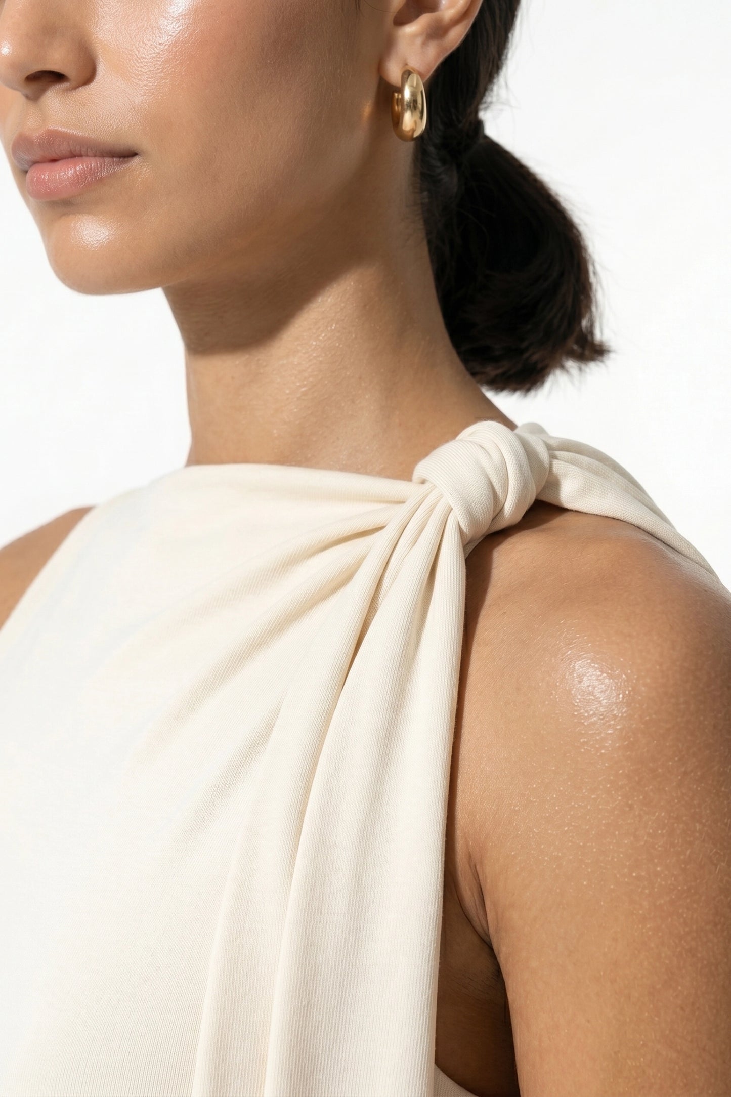 Caurelle | Elegant Patchwork Bodycon Maxi Dress