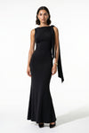 Caurelle | Elegant Patchwork Bodycon Maxi Dress