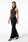Caurelle | Elegant Strapless Bodycon Lace Maxi Dress