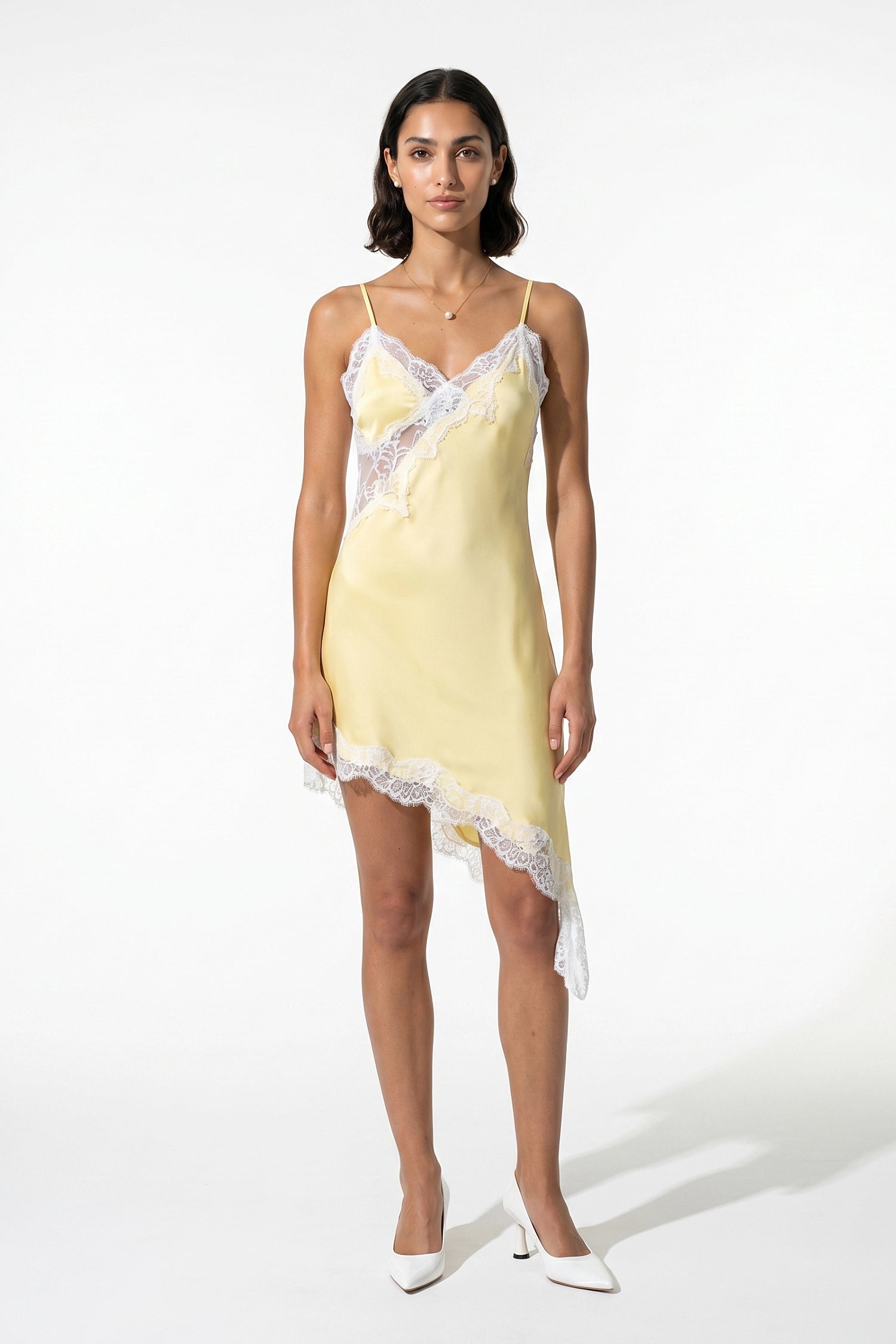Caurelle | Elegant Summer Lace Short Slip Dress