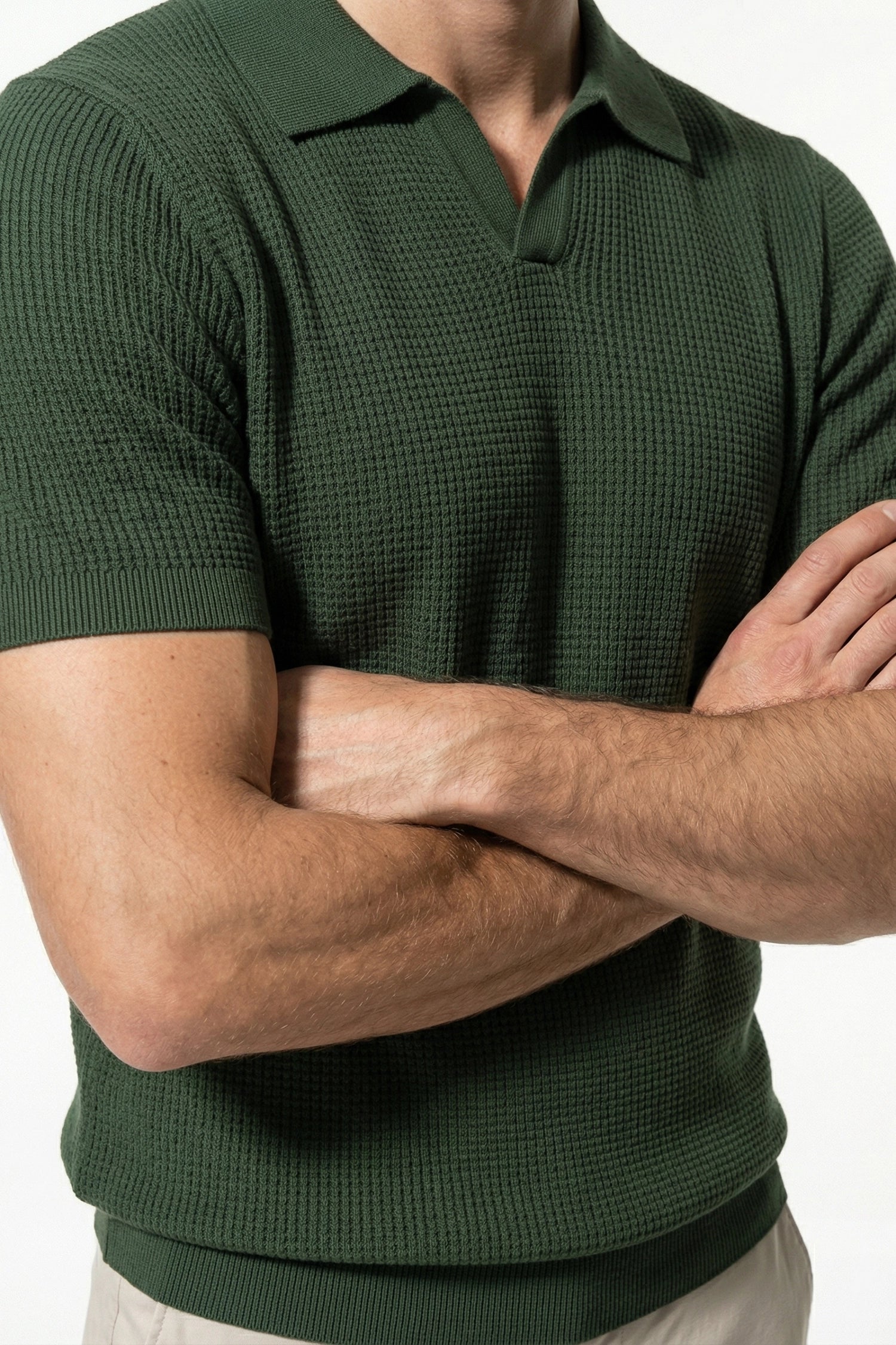 Caurelle | Men’s Knitted Polo Shirt