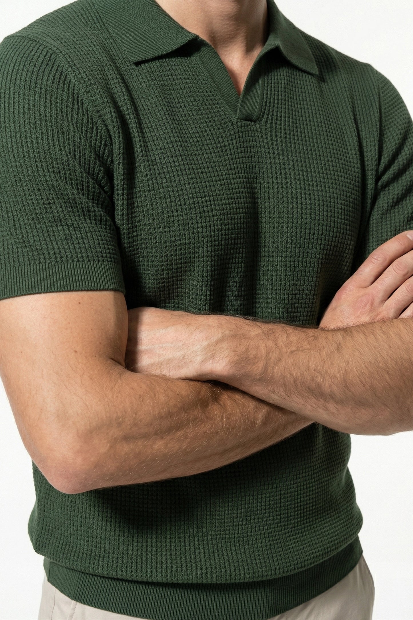 Caurelle | Men’s Knitted Polo Shirt