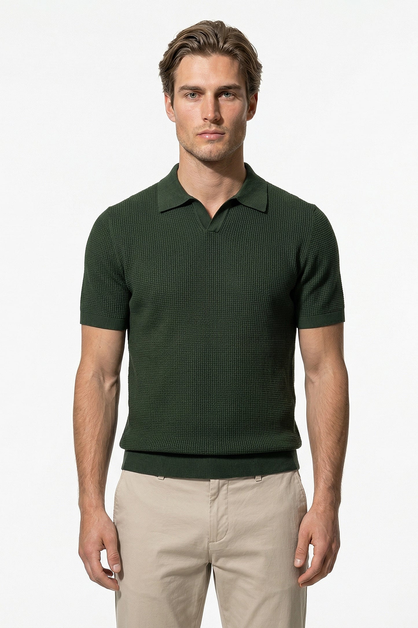Caurelle | Men’s Knitted Polo Shirt