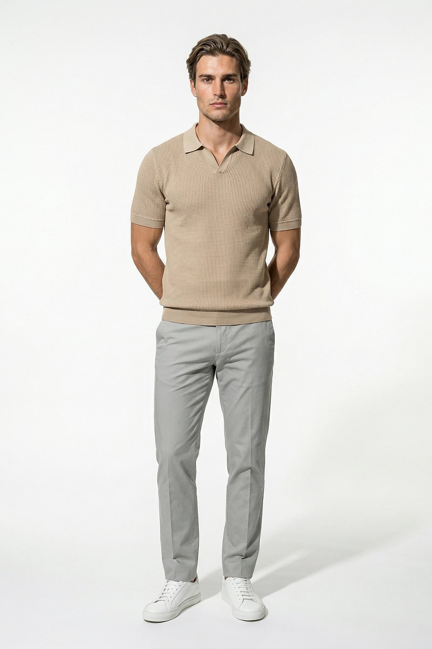 Caurelle | Men’s Knitted Polo Shirt