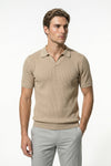 Caurelle | Men’s Knitted Polo Shirt
