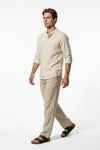 Caurelle | Men’s Lightweight Linen Button Shirt