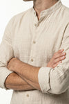 Caurelle | Men’s Lightweight Linen Button Shirt