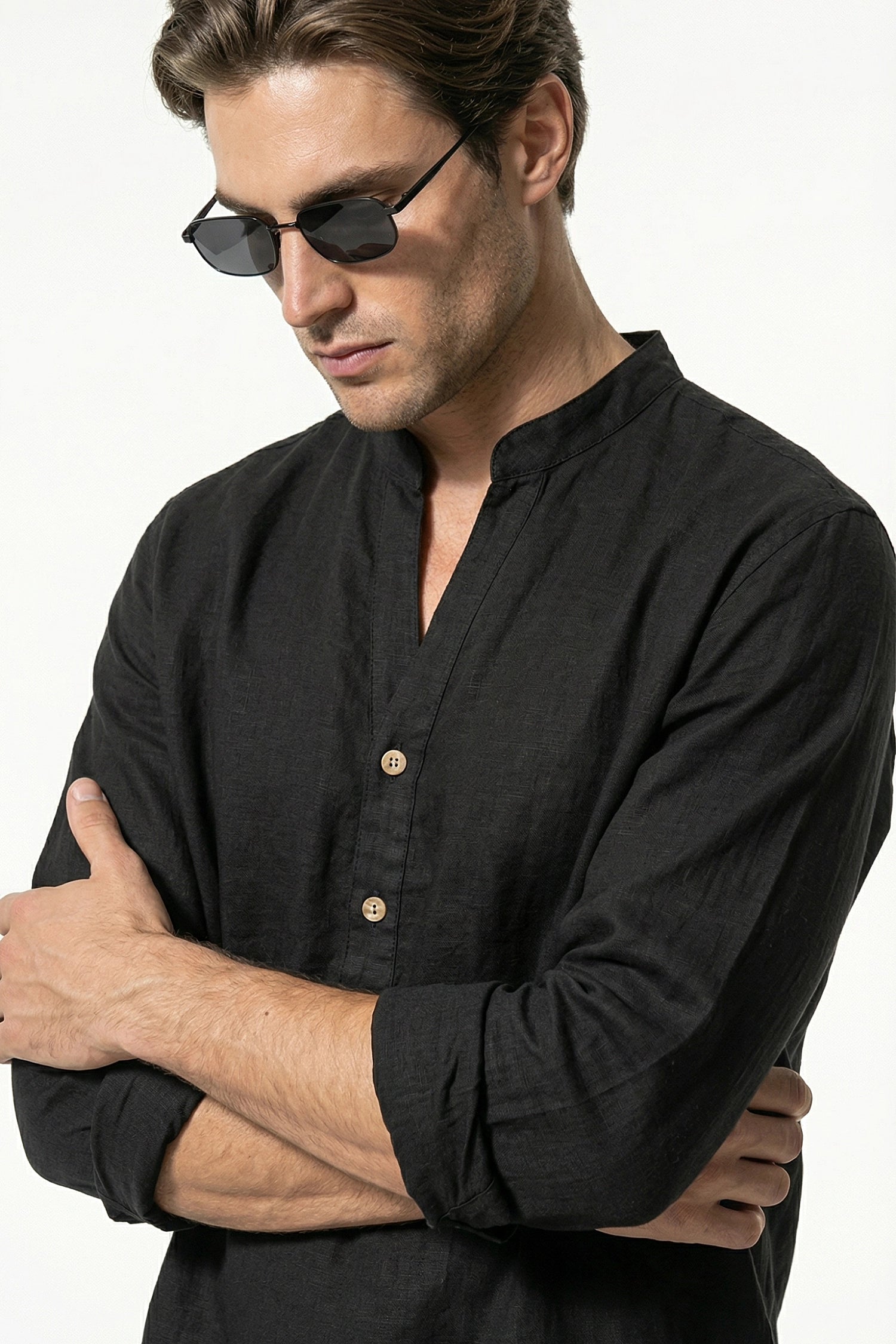Caurelle | Men’s Linen-Blend Co-Ord Set